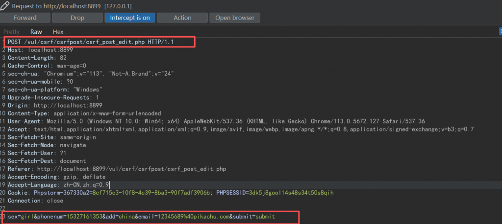Pikachu 靶场通关笔记(16) — CSRF (POST 型) Pikachu 靶场通关笔记(16) — CSRF (POST 型)